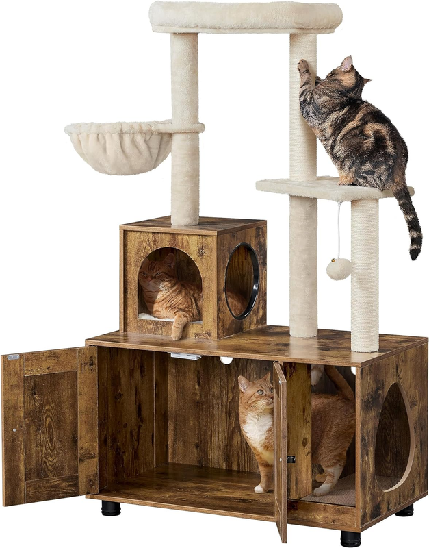 Enclosure, Modern Cat Tower Condo For