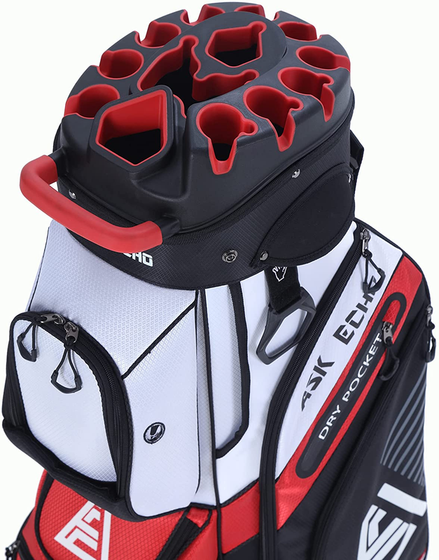 TLock Golf Cart Bag with 14 Way Organizer