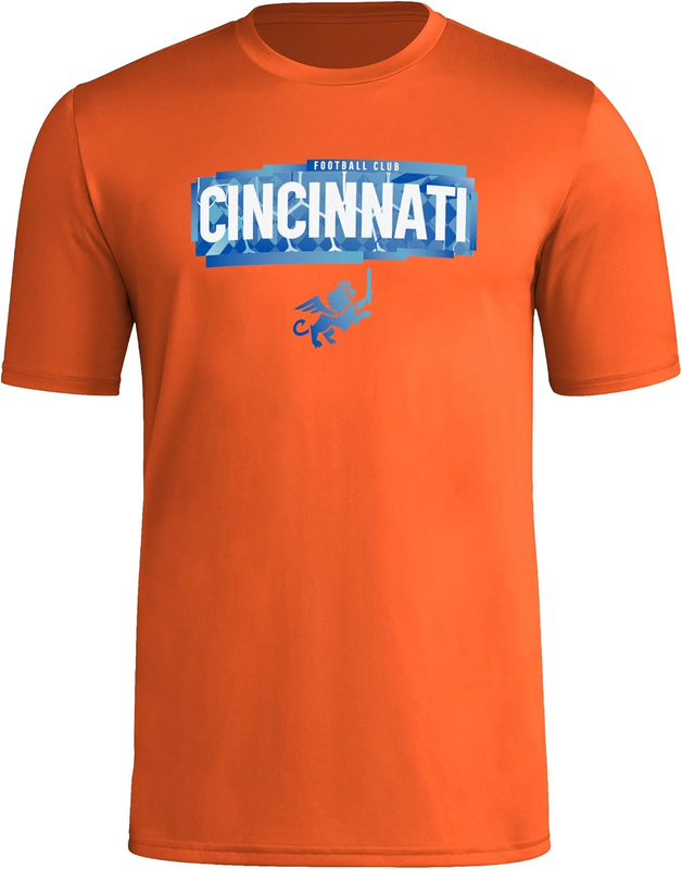 Adidas Mens Fc Cincinnati MLS Short Sleeve T-Shirt