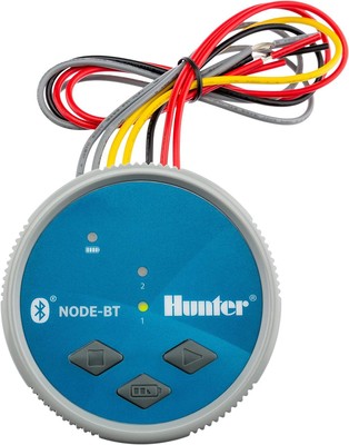 SPW Hunter Node-BT-200 Two Zone Bluetooth Enabled Irrigation Controller 9V Dual