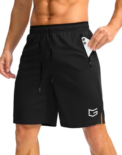 メンズウェア BIG-G STRETCH SHORTS NAVY Athletic Works Men's and Big Men's Active Mesh Shorts, 9