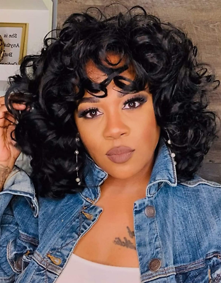 Black wig shop afro