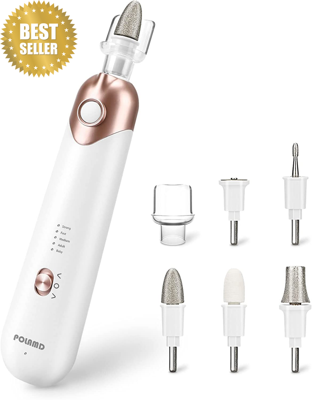 Professional Manicure Pedicure Kit, Electric Nail File Set, Cordless Electric Na