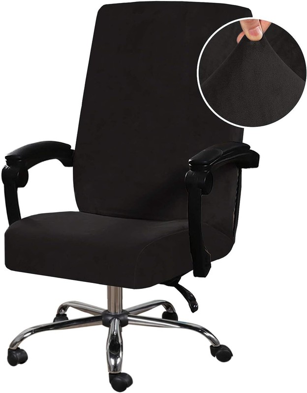Covers Mid High Back Black
