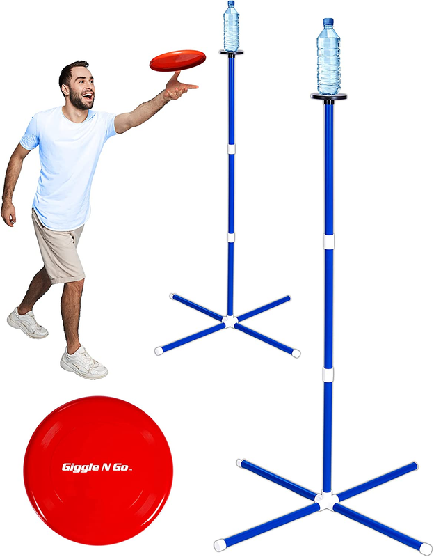 Yard Games for Adults and Kids - Outdoor Polish Horseshoes Game Set for Backyard
