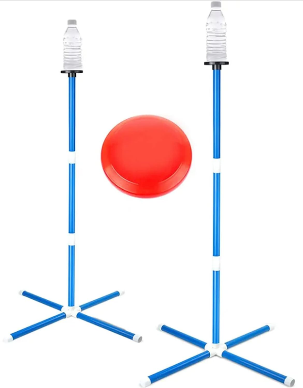 Bramble Yard Games - Outdoor Polish Horseshoes Set with Frisbee, Bottle Stands,