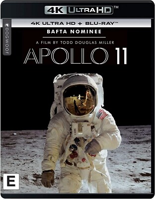 APOLLO 11 (2019) Documentary 4K UHD Blu-Ray NEW (4K disc is USA Compatible)