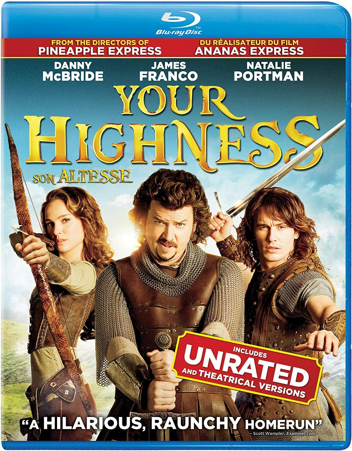 Your Highness (Unrated) [Blu-ray] (Bilingual)