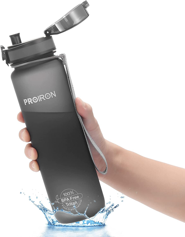 500Ml/1L (17/32Oz) Water Bottle Leak-Proof Drink Bottle BPA Free USA Tritan Mate