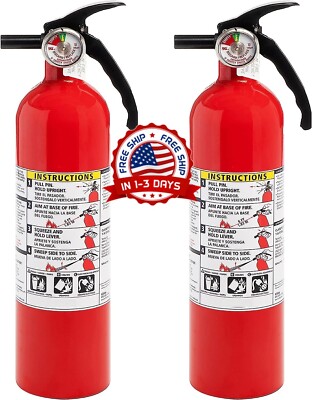 Extintor De Incendios Desechable De 3.9lb Aprobado Por La Guardia Costera Nuevo