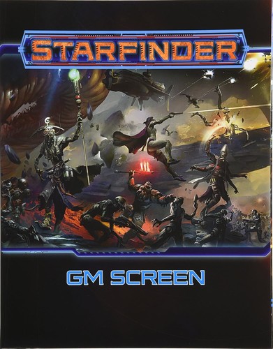 Starfinder RPG: Совершенно новый ЗАПЕЧАТАННЫЙ экран GM PZO7102