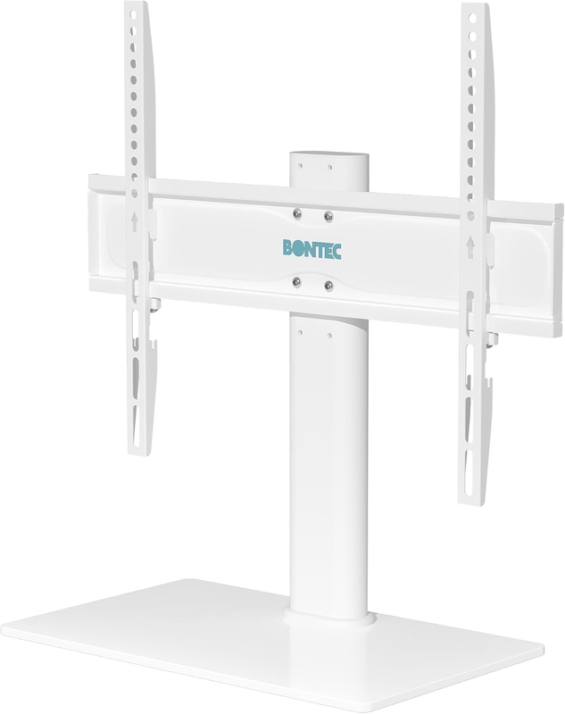 Universal TV Stand 24-60 Inch Height Adjustable 45kg Glass Base Bracket Kit