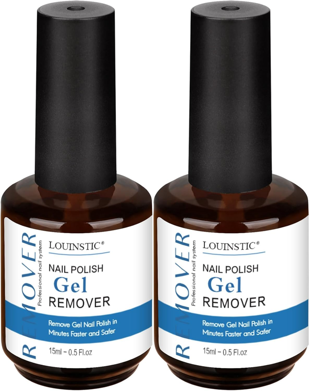 Gel Nail Remover – 2pcs, 2.0 Upgraded Version, Fast & Non-Irritating Gel Remover