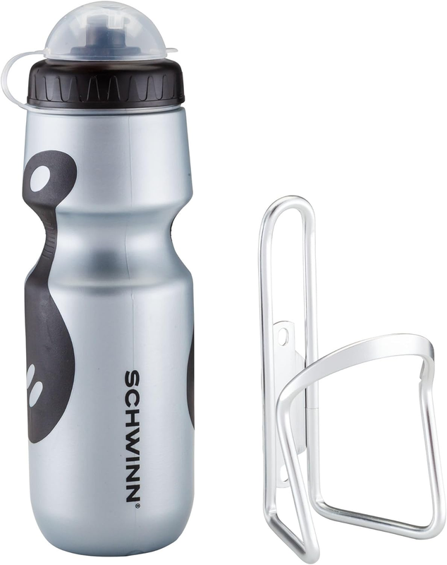 schwinn bicycle water bottle & cage Schwinn Bike Waterbottle Holder Cage with Water Bottle