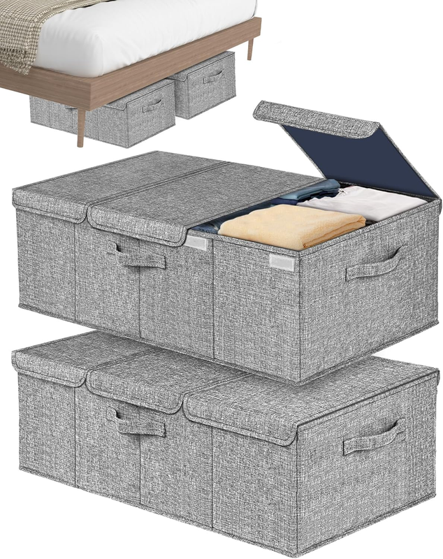 Deep under Bed Storage Container, 10