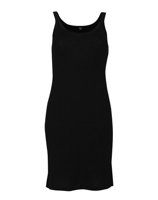 DILLING Nachthemd für Damen schwarz - 100% BIO-Merinowolle NEU