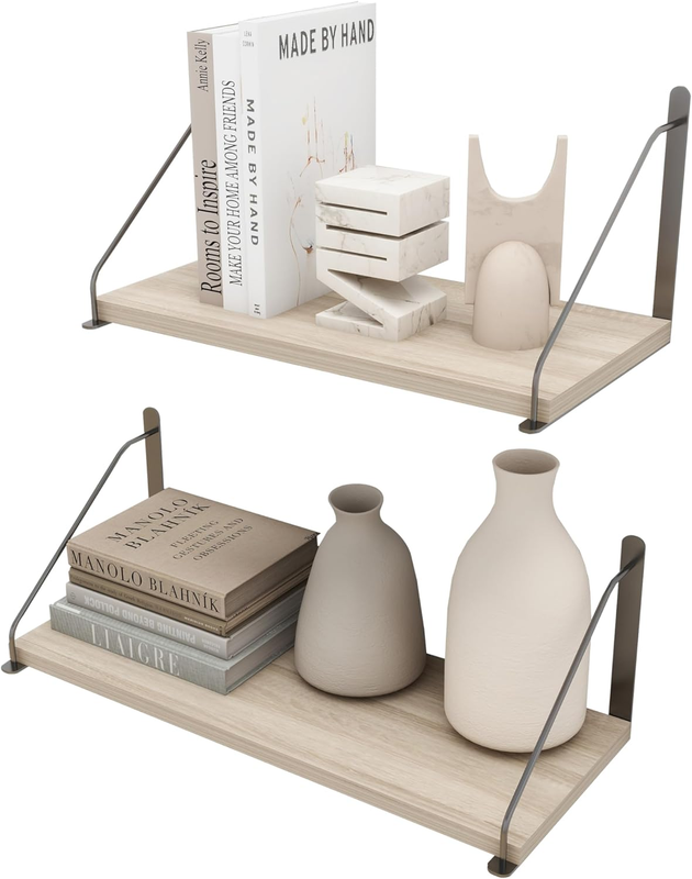 Wall Shelves for Bedroom Decor Floating Shelves for Wall Storage Wall Mounted St