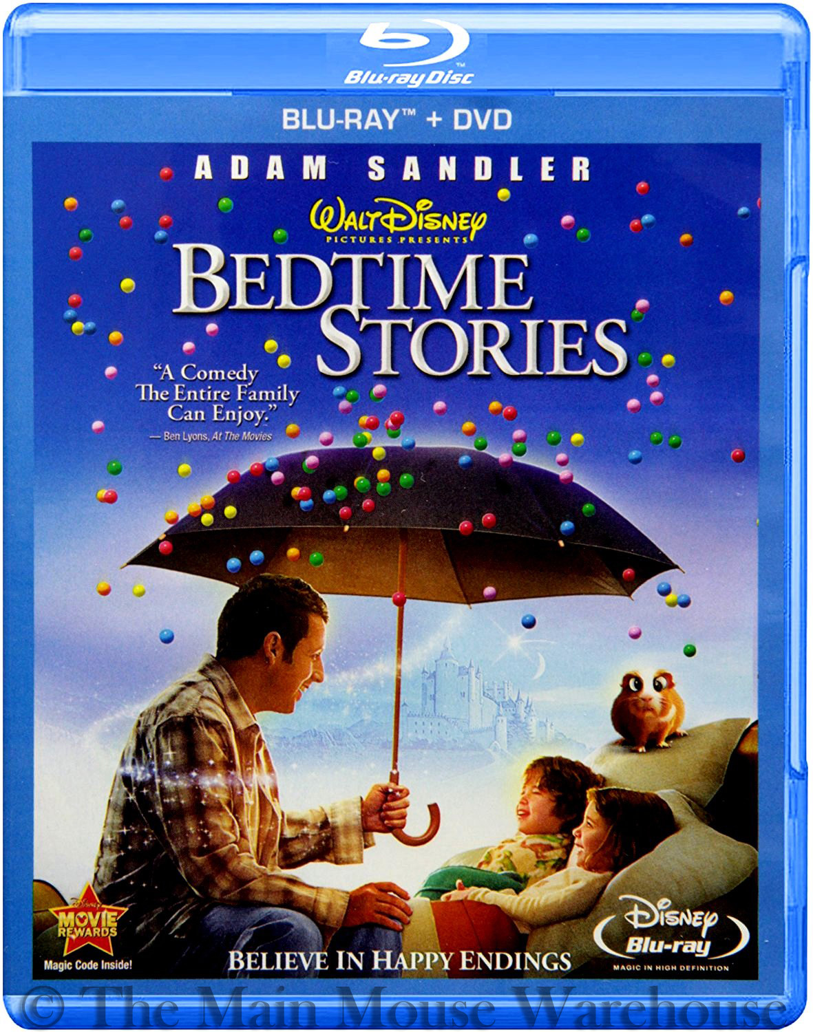 Disney Adam Sandler Courteney Cox Family Comedy Bedtime