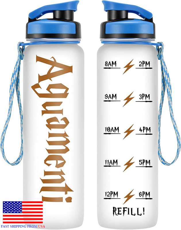 Motivational Water Bottle, Mothers Day, Father's Day Gift 32 oz 1Liter