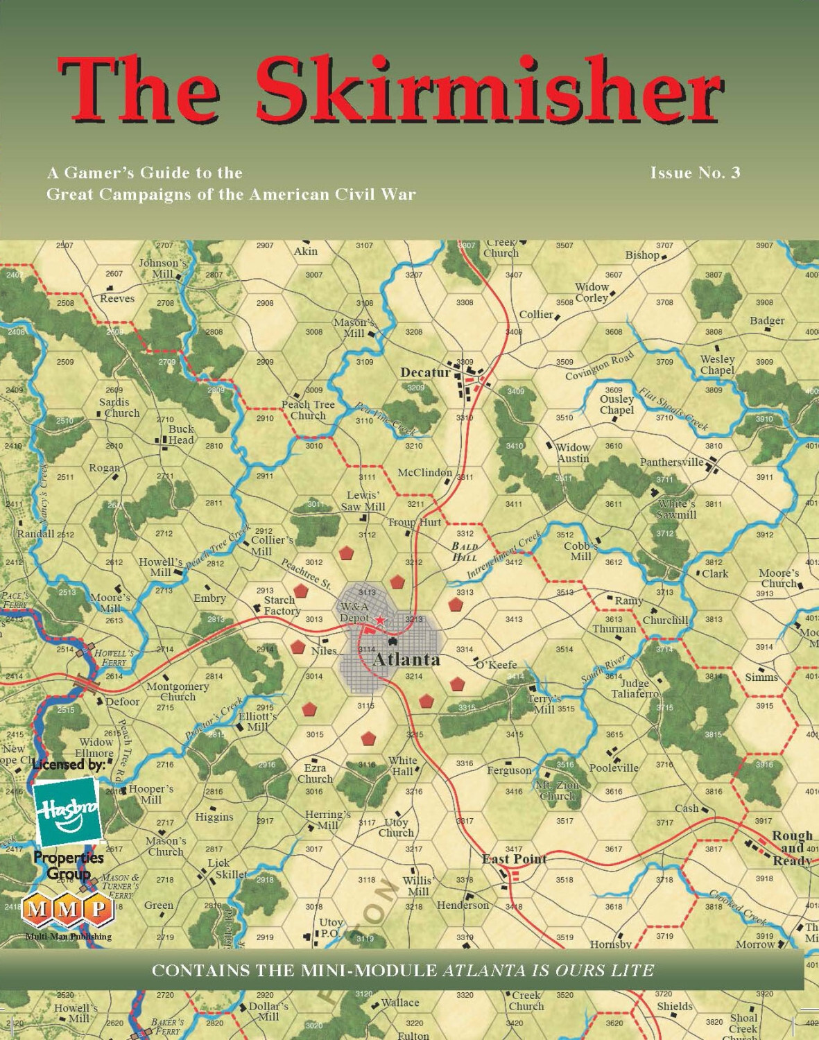Multiman Wargames Skirmisher Выпуск #3 - Руководство для геймеров по Новой серии GCACW