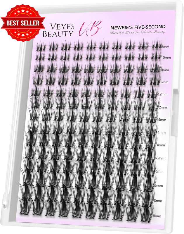 Manga Lash Clusters Eyelash Extensions Thin & Invisible Band