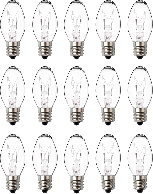 15 Packs Scentsy Wax Light Bulbs For Wax Warmer Heater Wax Warmer Bulbs 15 Watt