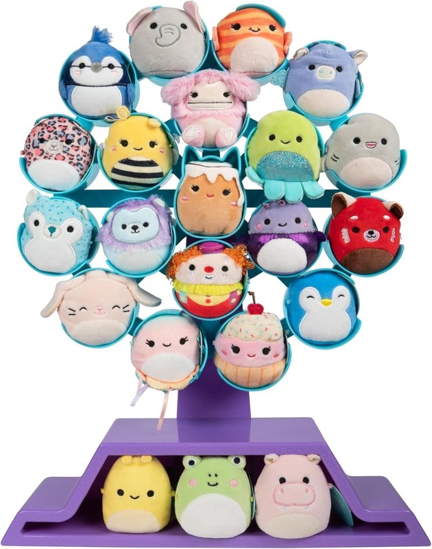 Original Micromallows Ferris Wheel - Includes 22 Adorable Animal Plushies