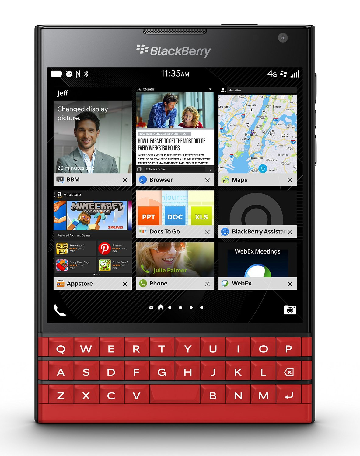 BlackBerry Passport - 32 GB - Red (Unlocked) for sale online