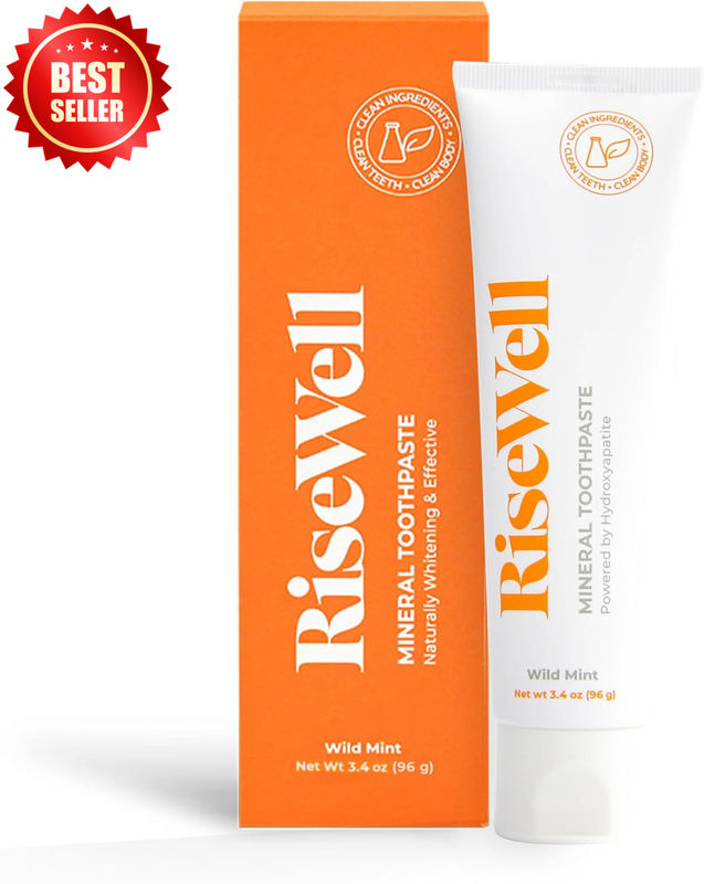 Mineral Toothpaste All Natural Hydroxyapatite Fluoride Free SLS-Free US