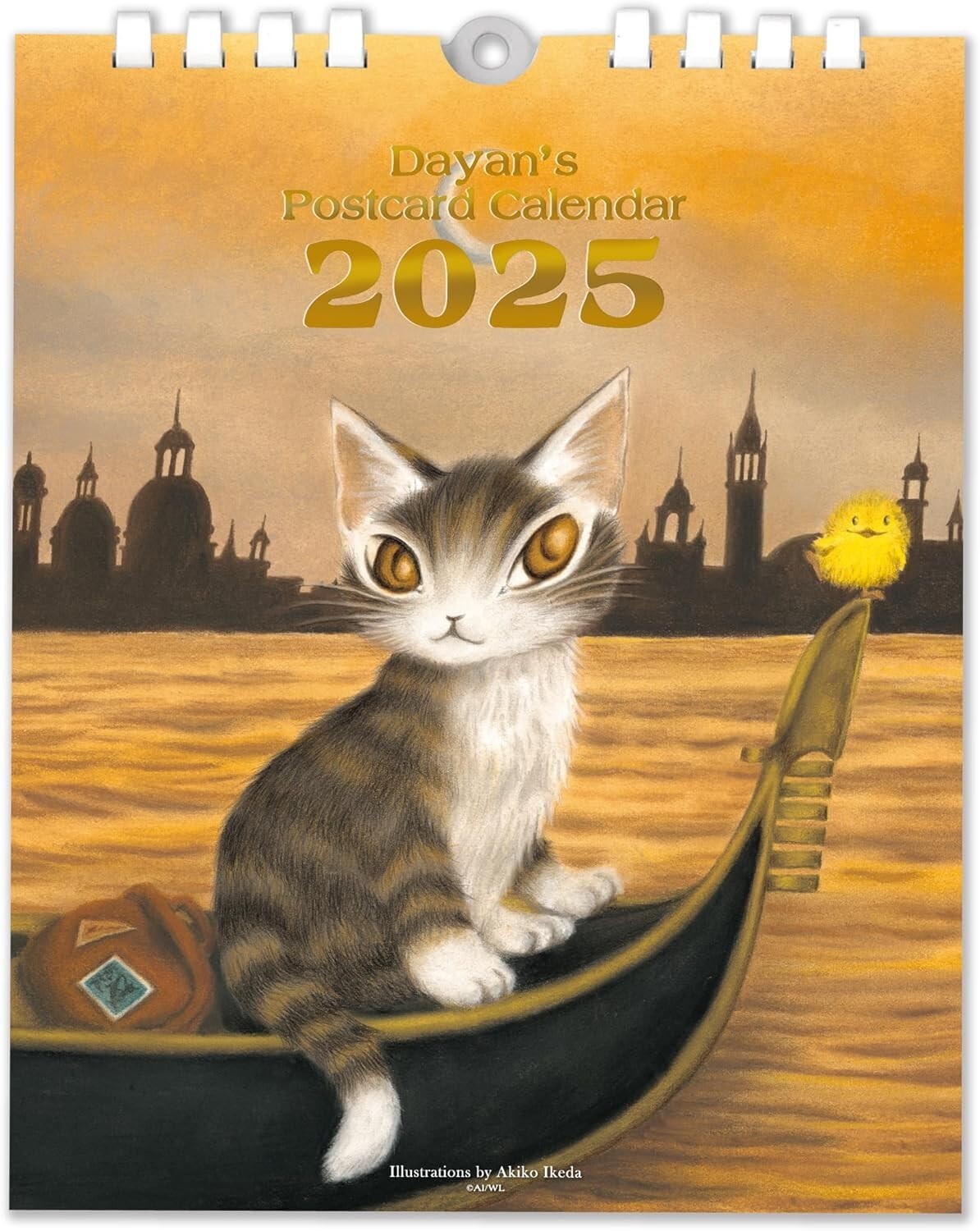 Wachifield Dayan 2025 Wall Calendar Japanese Monthly 10.5