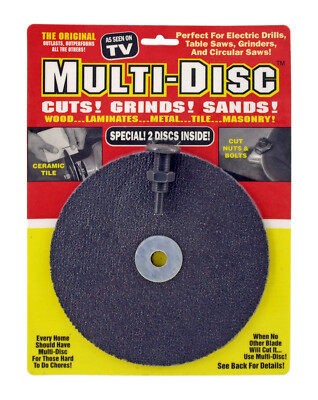MULTI DISC 3pc Cutting Grinding Sanding (all in one) Metal Wood Brick cut off em
