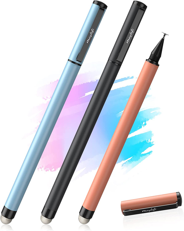 Stylus Pen For Touch Screen Tablet iPhone ipad Samsung Universal 2 in1 Pencil