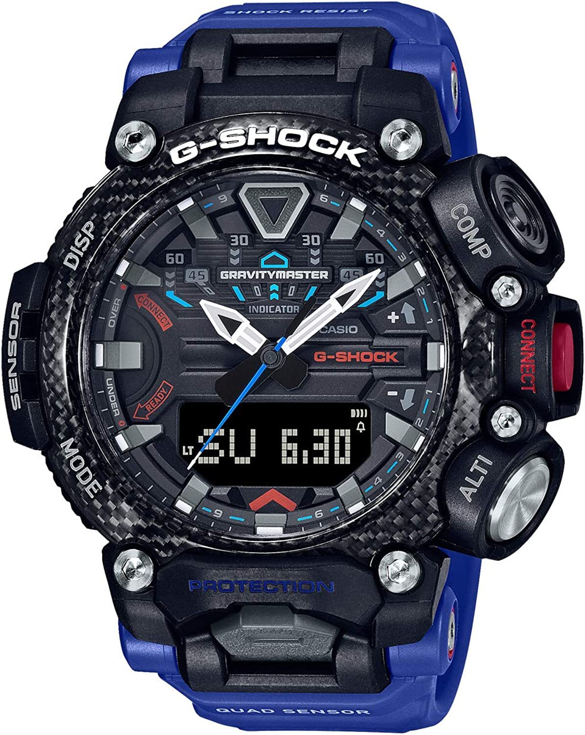 Pre-owned Casio Gr-b200-1a2jf G-shock Gravitymaster Men's Watch Gr-b200 Series Bluetooth