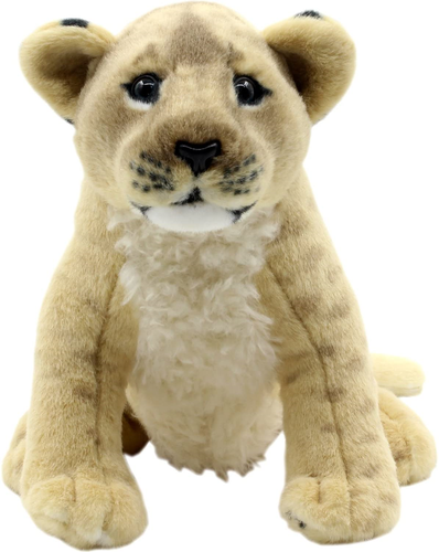 Lion Toys Plush Tiger Leopard Sitting 10 Inch Lioness