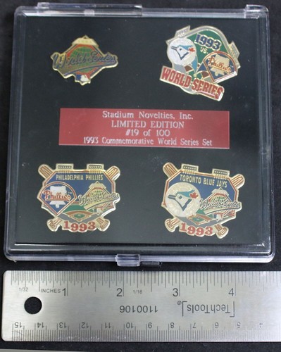 1993 World Series  Pin Series With Case #311