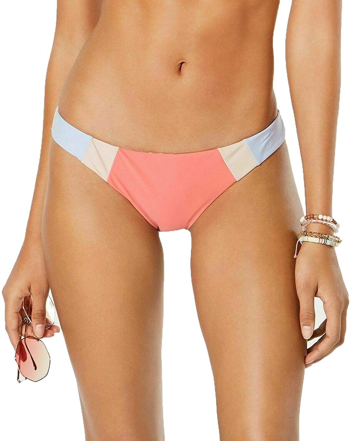 Hula Honey 262177 Women Juniors Cheeky Hipster Bikini Bottom Swimwear Size XL