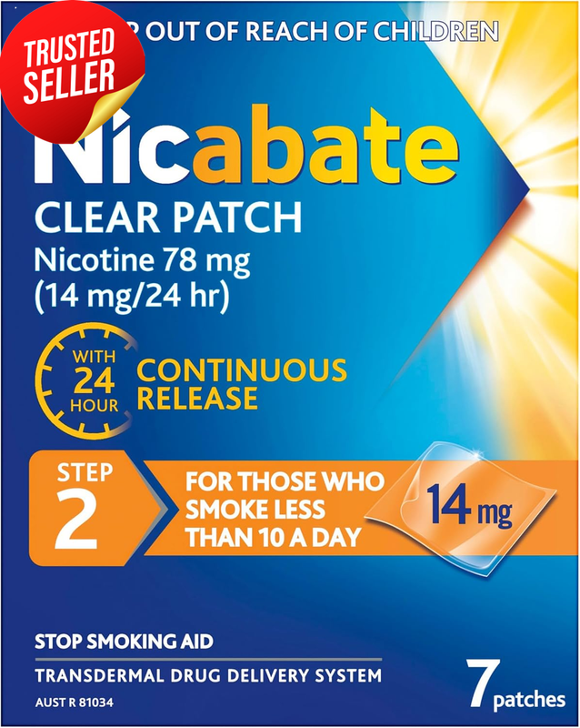 Step 2 Nicotine Patch 14Mg 7 Pack