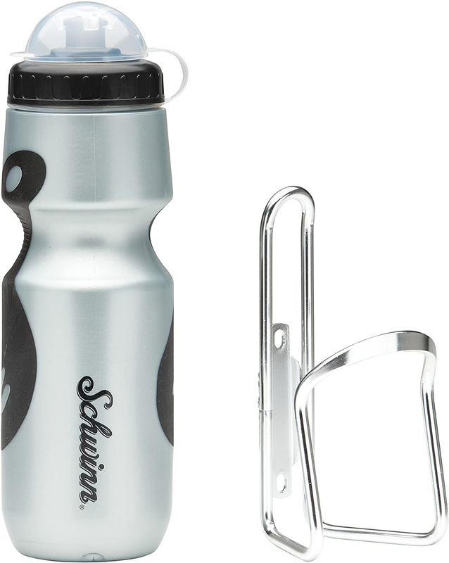 Holder With Water Bottle, 23 Oz. Bpa Free Squeeze Sport Bott
