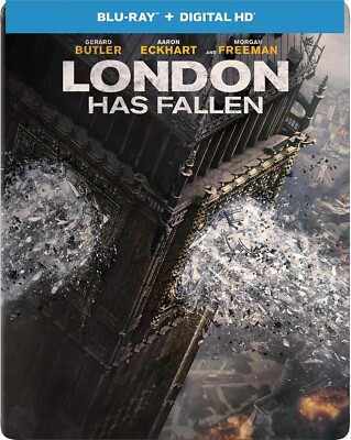 London Has Fallen Limited Edition Blu-ray Steelbook - New