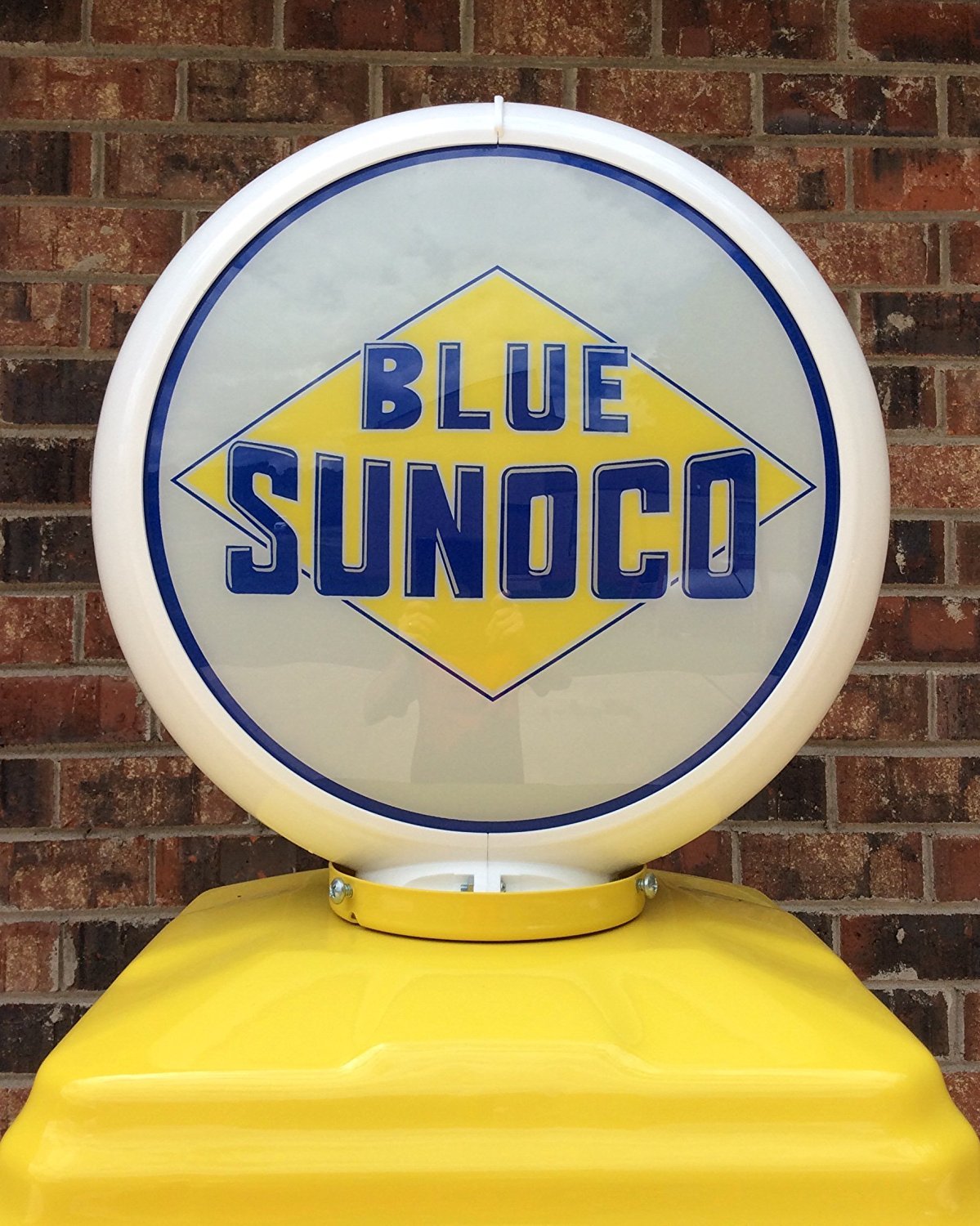 NEW BLUE SUNOCO GAS PUMP ANTIQUE REPRODUCTION REPLICA - FREE SHIPPING*