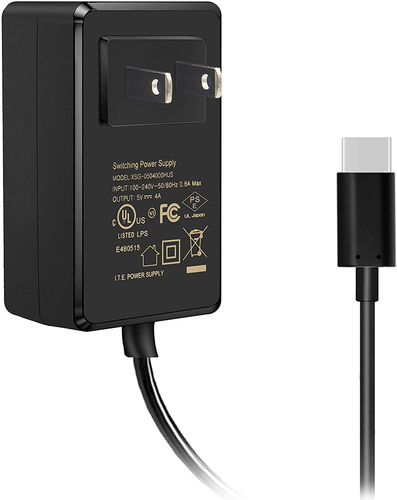 4 Power Supply, 20w 5v 4a Usb C Power Adapter Type C Ul Pi