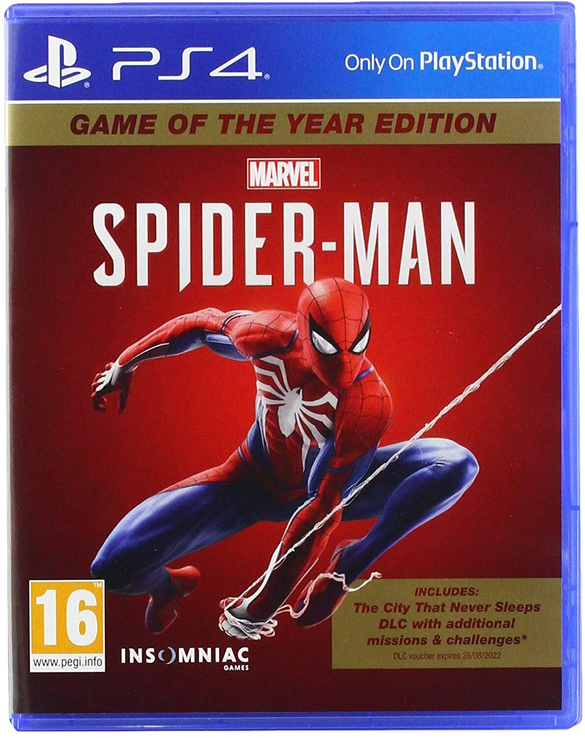 PlayStation4 - Marvel’s Spider-Man スパイダーマン 【PS4、未開封】 Marvel's Spider-Man Playstation 4 PS4 From Japan Multi