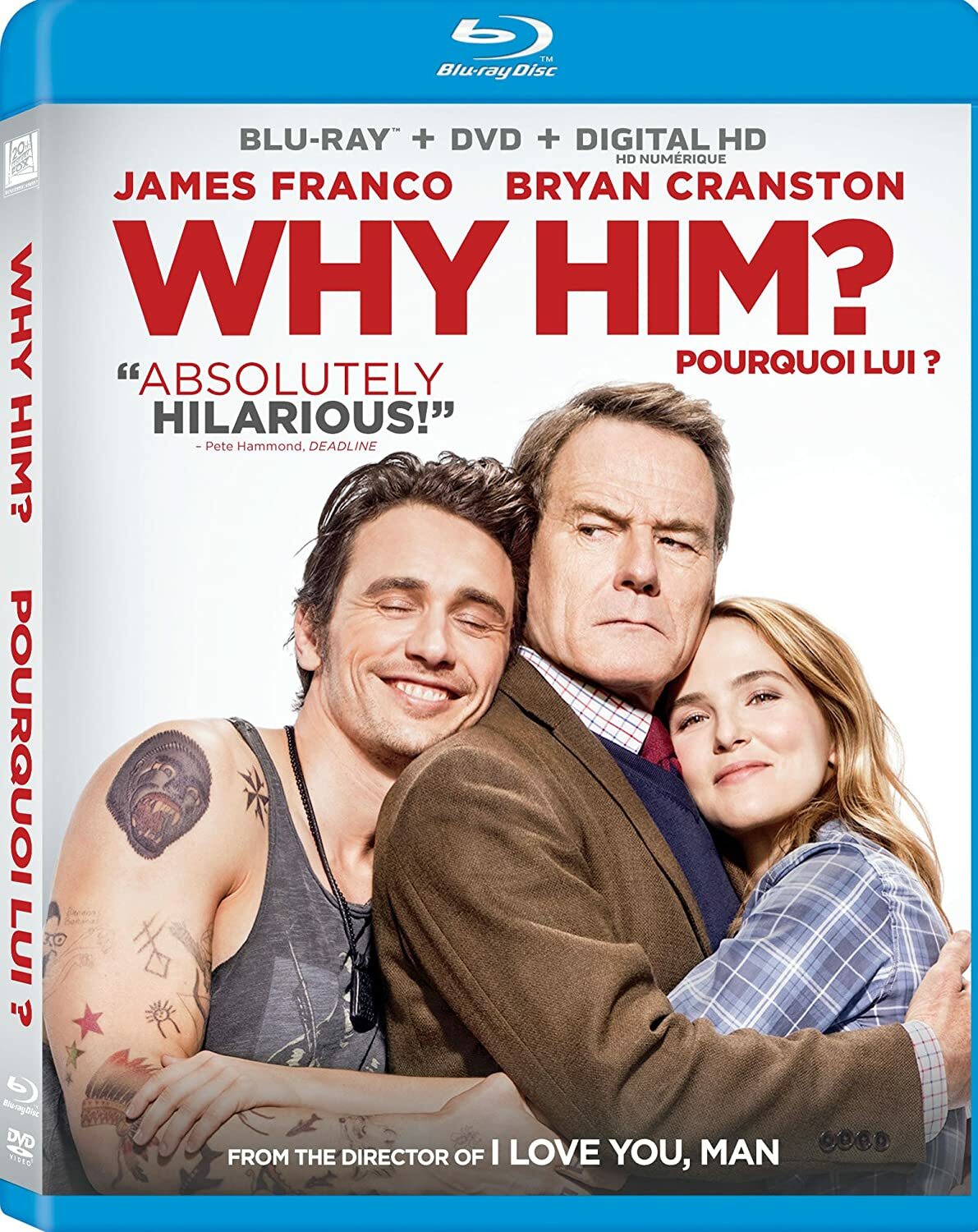 WHY HIM (Bilingual) [Blu-ray + DVD + Digital HD]