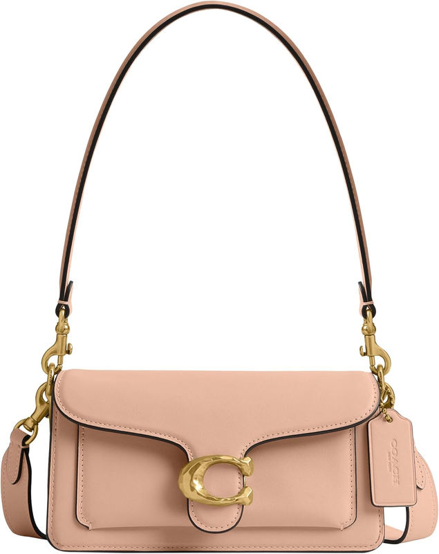 COACH womens Polished Pebble Leather Tabby Shoulder Bag 20