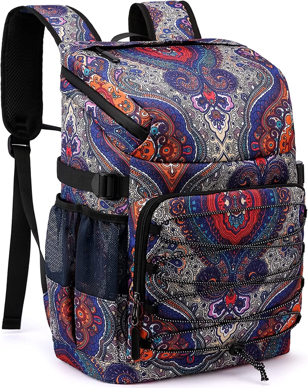 For Women, Small Soft Side Beach Back Pack Coolers 25 Cans W