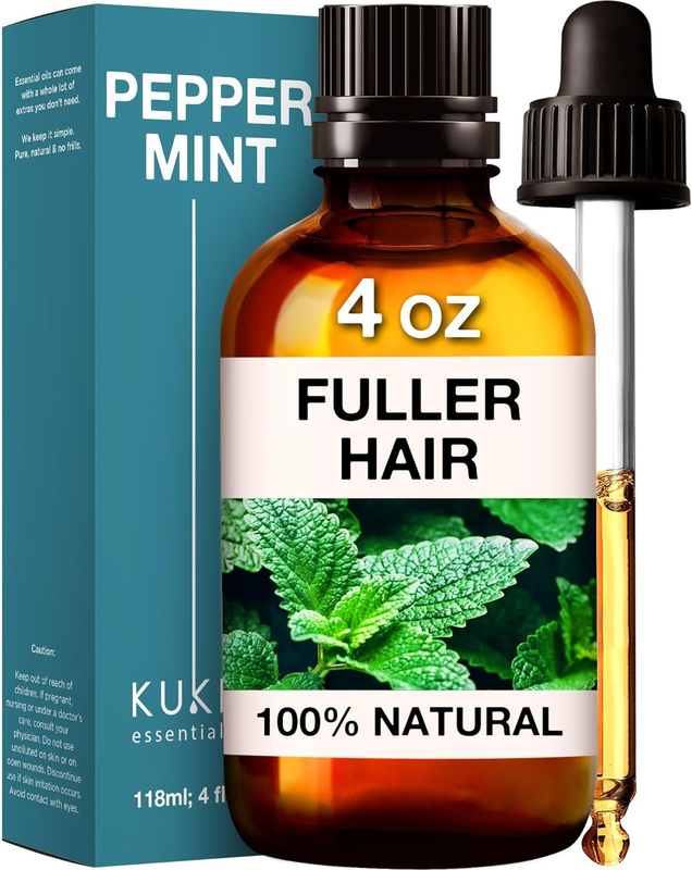Kukka Rosemary Oil for Hair Growth (0.34 Fl Oz) - Natural Therapeutic Grade Ros