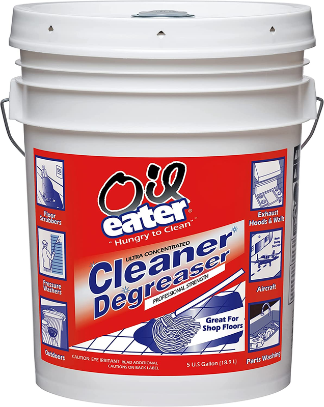 Oil Eater 5 Gal Cleaner Degreaser Safe Water Based Non Toxic Ultra Concentrate