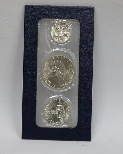 1976 Bicentennial 40% Silver 3 Coin  US Mint Set OGP Free Shipping #1769 D-8