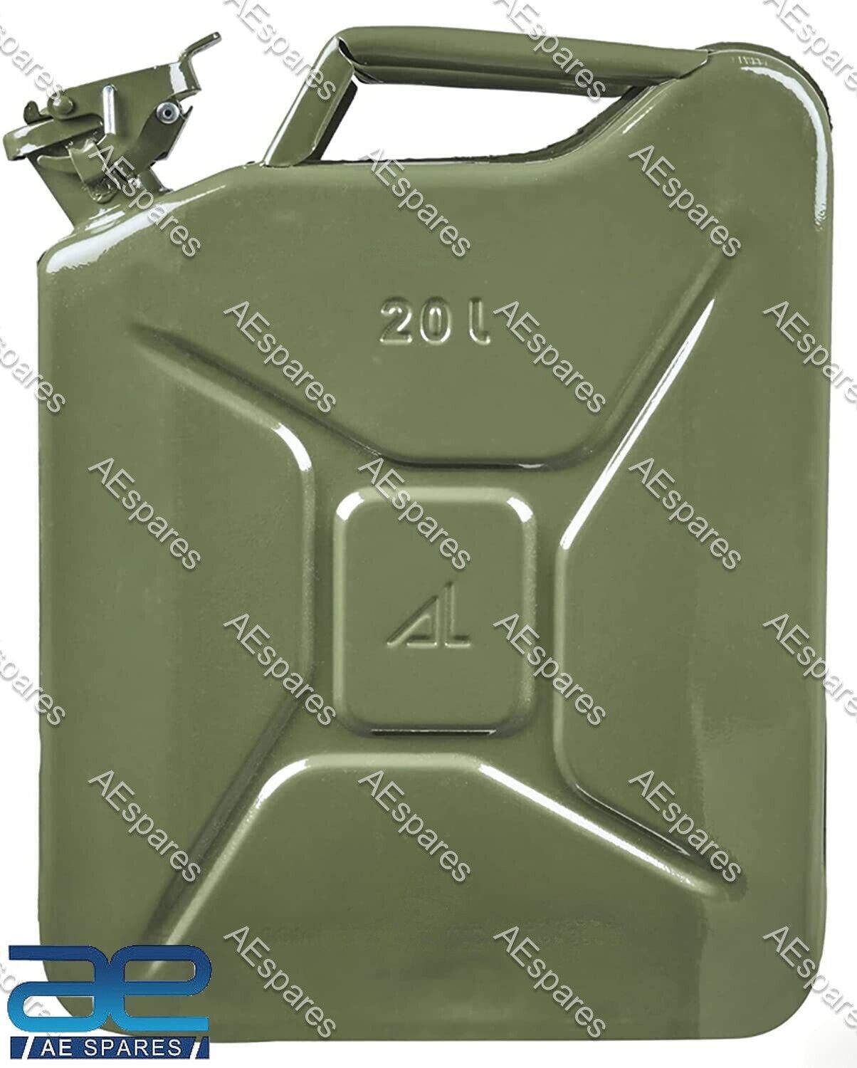 Jerry Can 20 Ltr Green Colour With Holder For Ford Willys Jeeps 