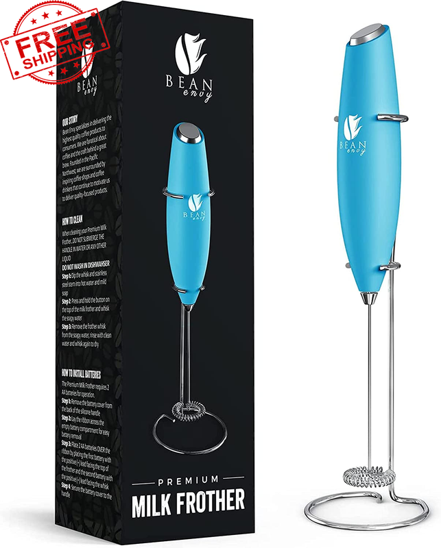 Frother Coffee Hand Blender Mini Drink Mixer Whisk Coffee Fo
